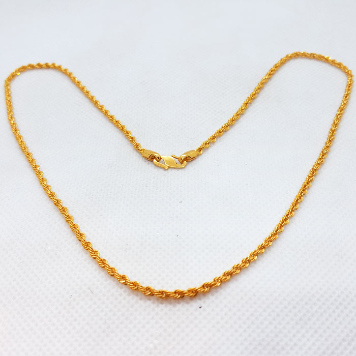 Latest Rasa Gold Chain C00011 | Pure Gold Jeweller