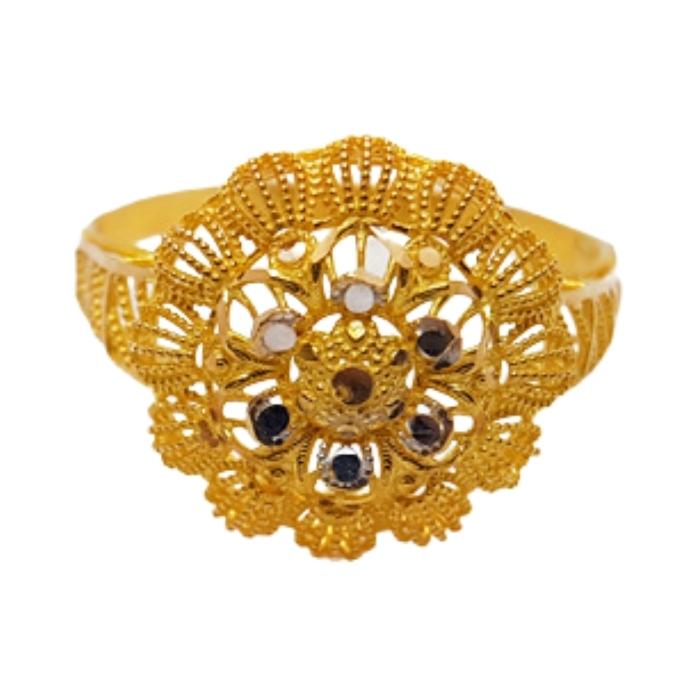 Buy gold ring design for female Online| Kalyan Jewellers