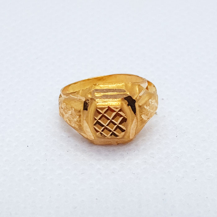 22K Yellow Gold Sitaara Infant Ring – Virani Jewelers