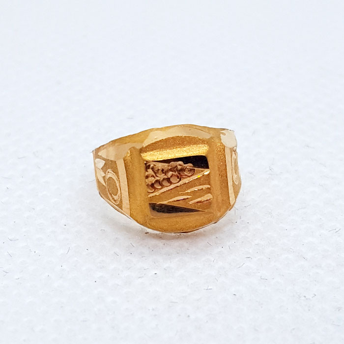2022 Baby Baba Gold Ring BR045 | Pure Gold Jeweller