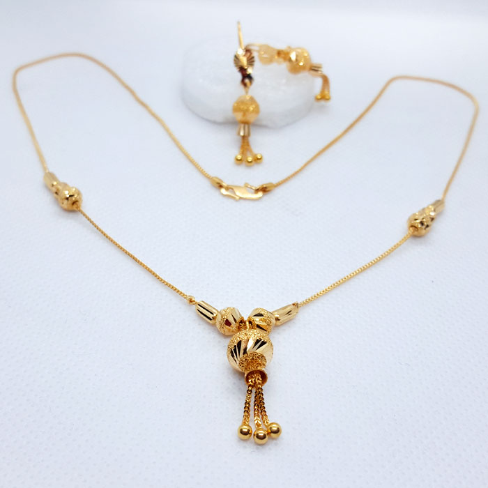 Latest New Design Gold Mala Set MS0007 | Pure Gold Jeweller