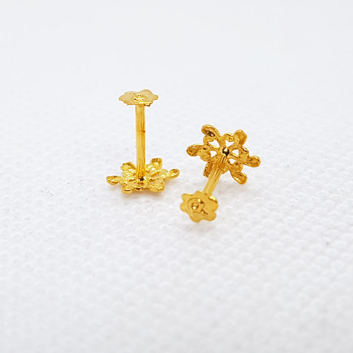 Star Shape Gold Tops for Girls TP0274 | Pure Gold Jeweller