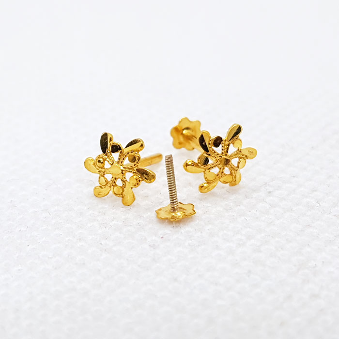Star Shape Gold Tops for Girls TP0274 | Pure Gold Jeweller