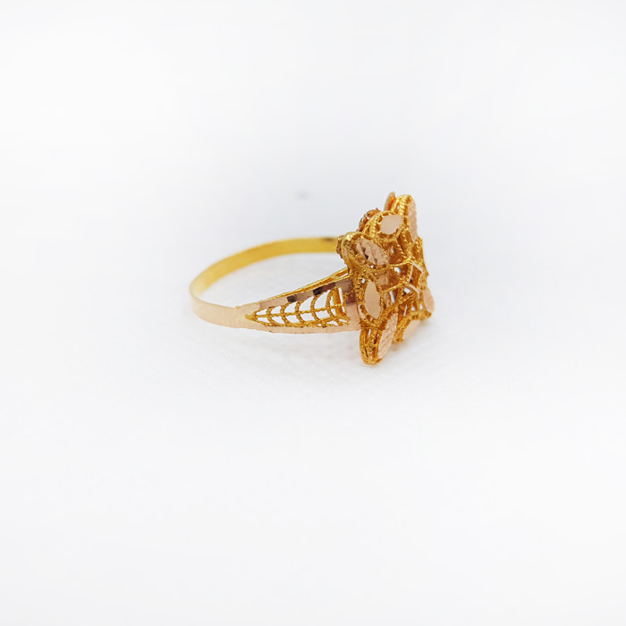 Gold Ring Designs For Females Without Stones - Gold Ring Design For Women,  HD Png Download , Transparent Png Image - PNGitem