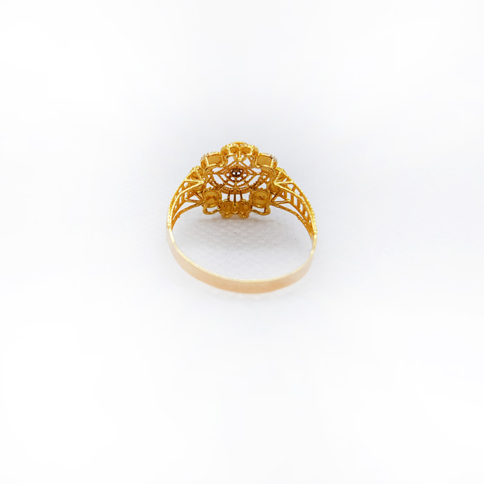 1 Gram Gold Forming Red Stone With Diamond Finely Detailed Design Ring -  Style A211 at Rs 2200.00 | Rajkot| ID: 25829123630