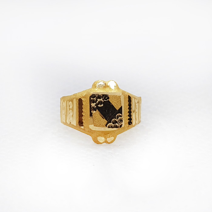 Pledge With Glow Men Gold Ring