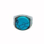 Latest Feroza Stone Italian Ring For Men IR0061