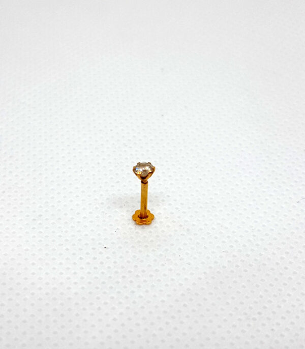 Puregold Classic Gold Nose Pin NP0031 | Pure Gold Jeweller
