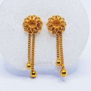 Latest Gold Tops With Chain Drop TP0552